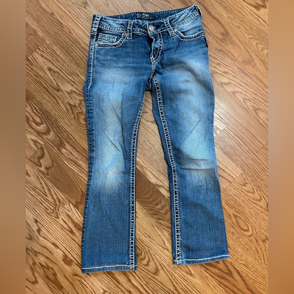 Silver darker wash Size 27
